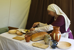 'preparing bread' by Hans Splinter